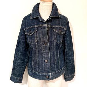 GAP Dark Denim Jacket - Women’s Small